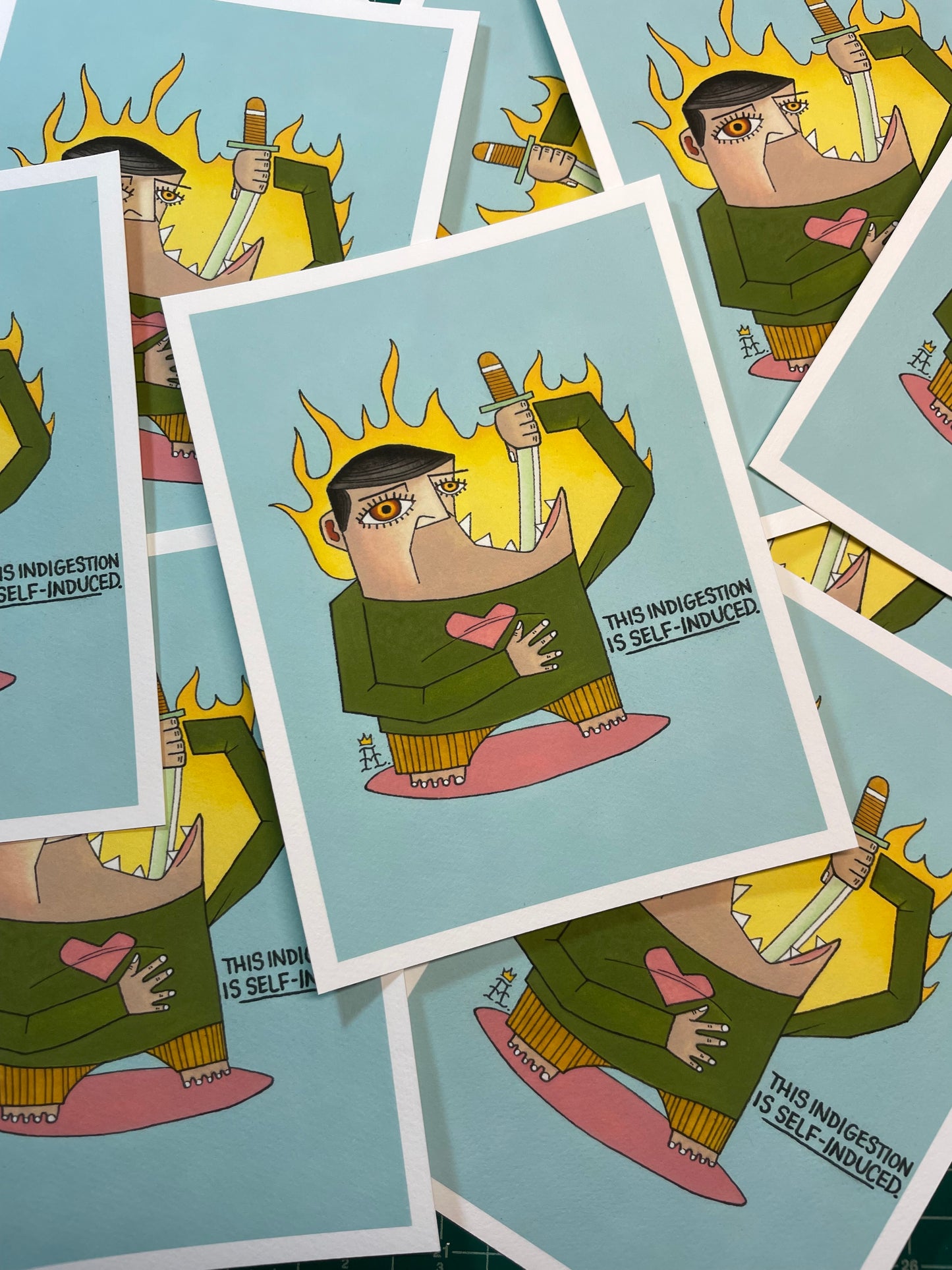 This indigestion is Self-Induced